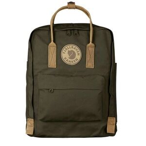 Fjallraven Kanken No. 2 Olive Green Canvas Backpack
